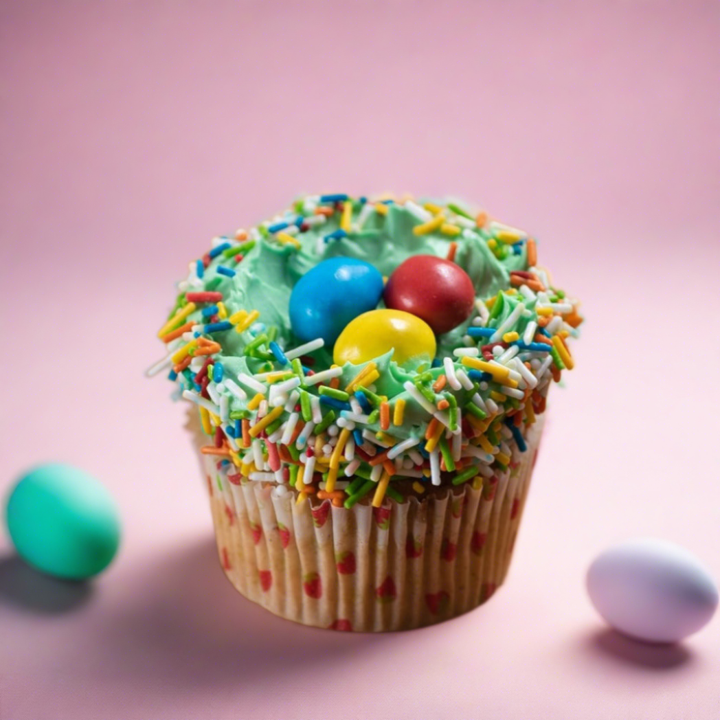 Easter Egg Cupcake for delivery in Dubai. Easter Desserts at Looshi's Cake Shop