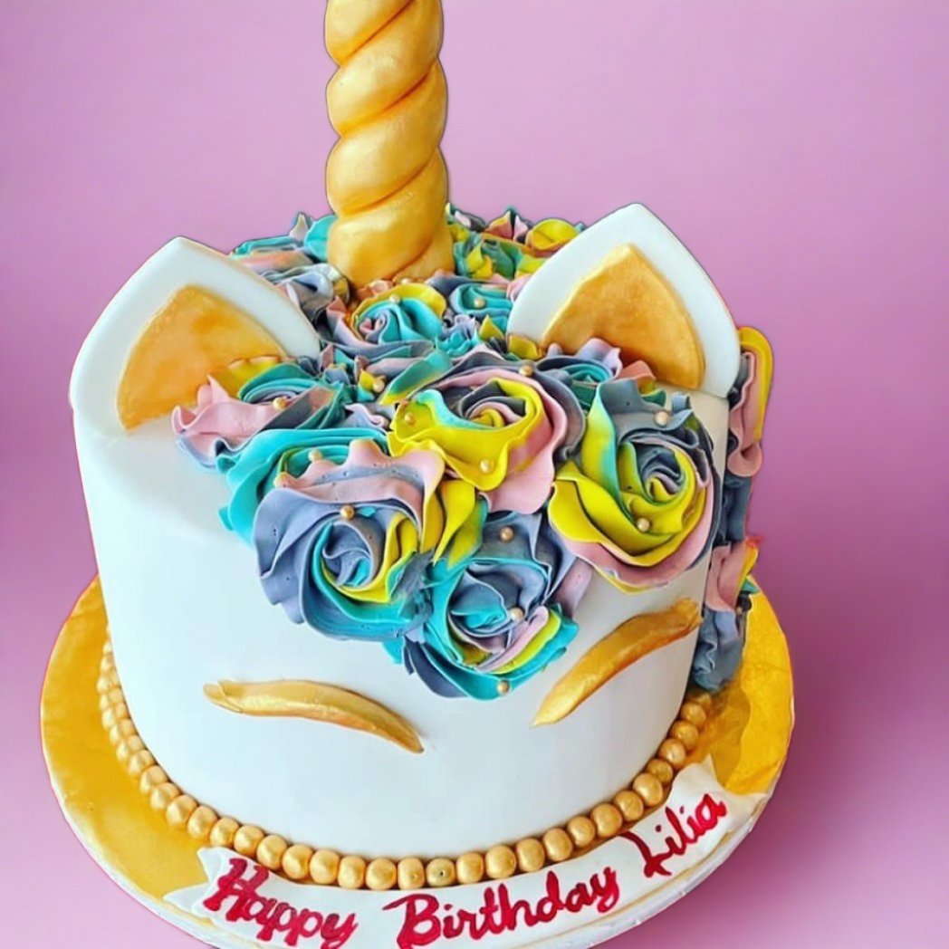 unicorn birthday cake